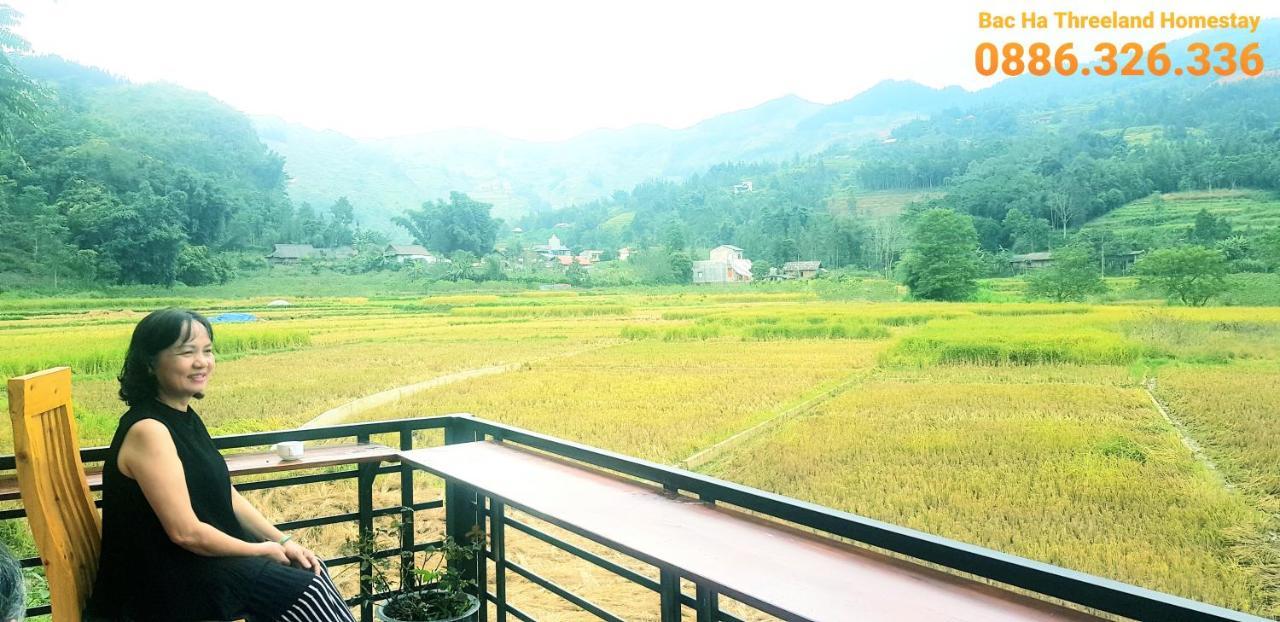 Bac Ha Threeland Homestay Extérieur photo