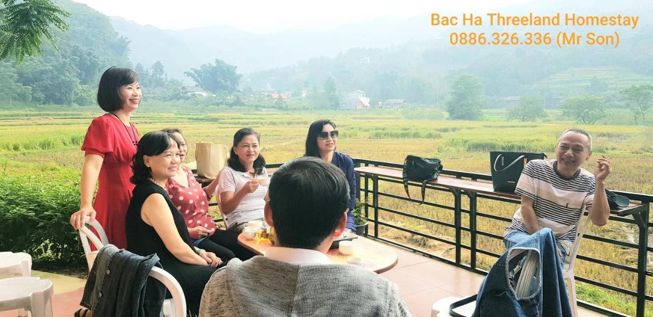 Bac Ha Threeland Homestay Extérieur photo