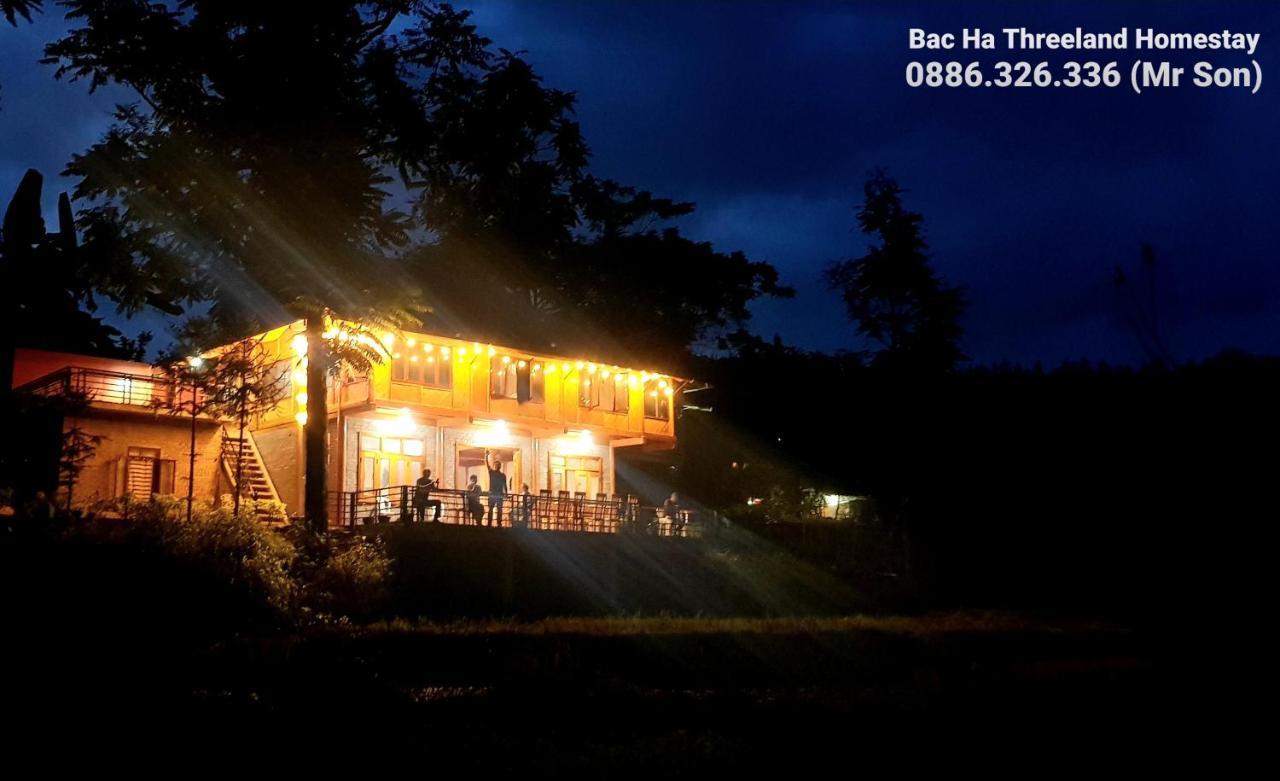 Bac Ha Threeland Homestay Extérieur photo