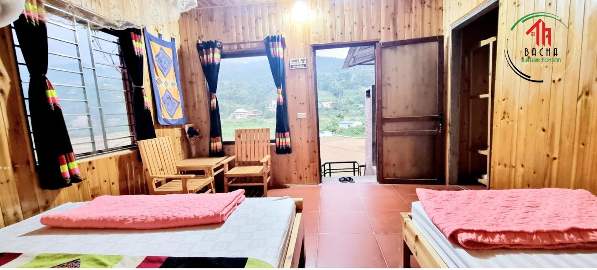 Bac Ha Threeland Homestay Extérieur photo
